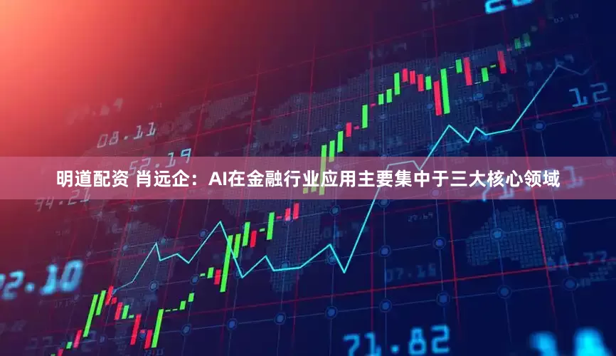 明道配资 肖远企：AI在金融行业应用主要集中于三大核心领域
