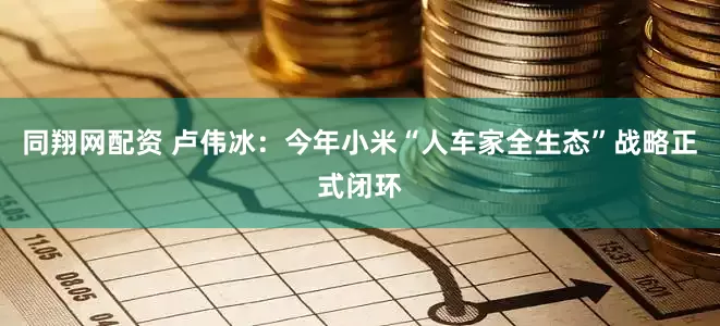 同翔网配资 卢伟冰：今年小米“人车家全生态”战略正式闭环